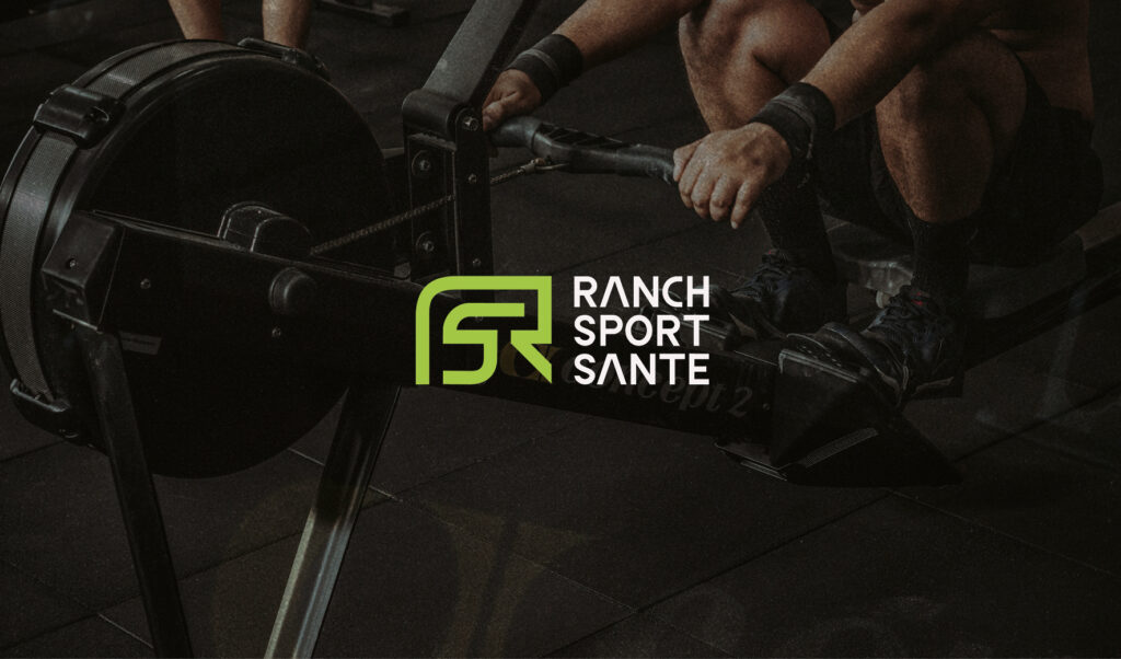 Studio Ema Ranch Sport sante Montmirail Logo branding graphiste freelance