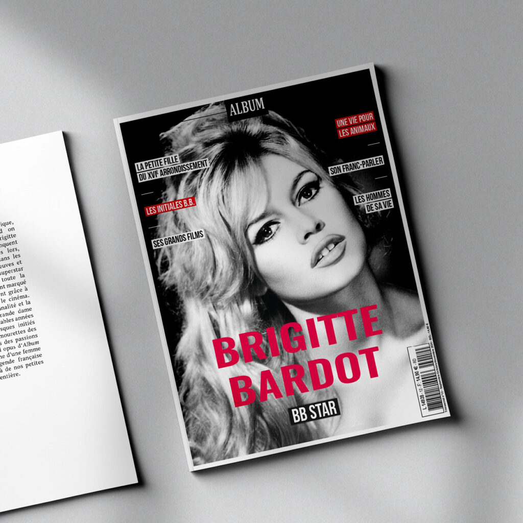 Studio Ema magazine édition presse album Brigitte bardot