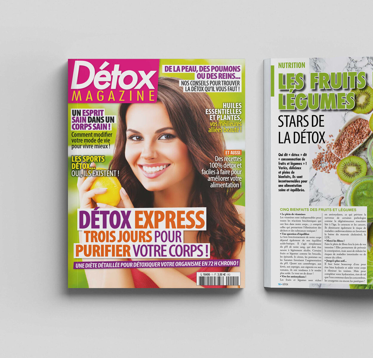 Studio Ema magazine Detox édition presse