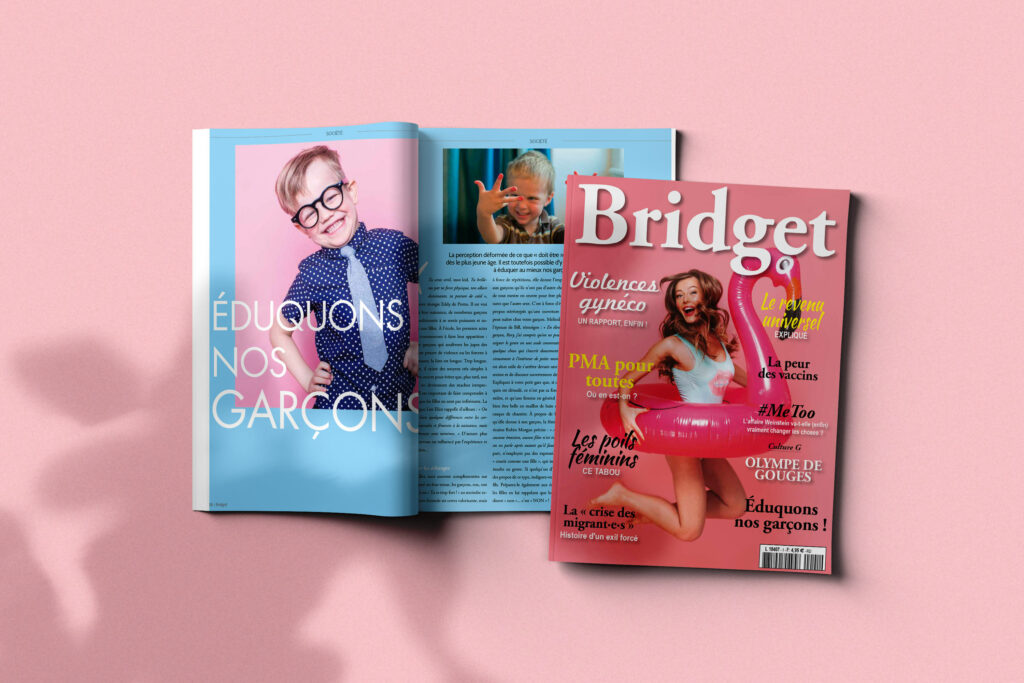 Bridget magazine édition presse Studio Ema