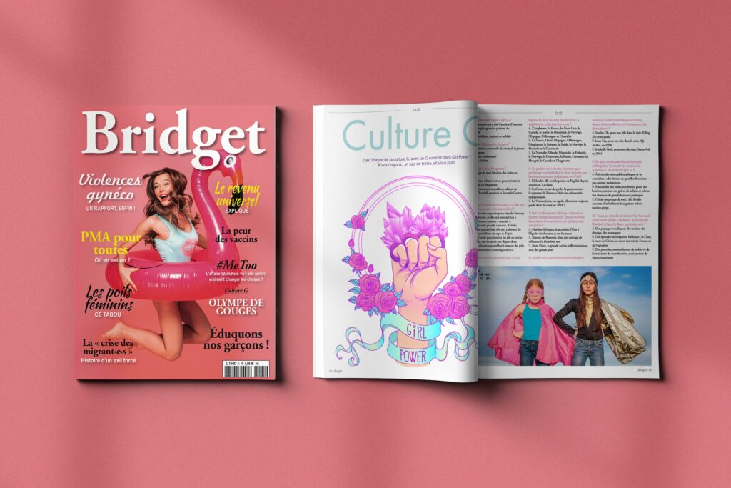 Bridget magazine édition presse Studio Ema