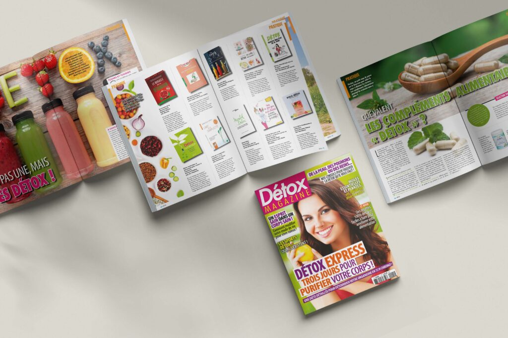 Studio Ema magazine Detox édition presse