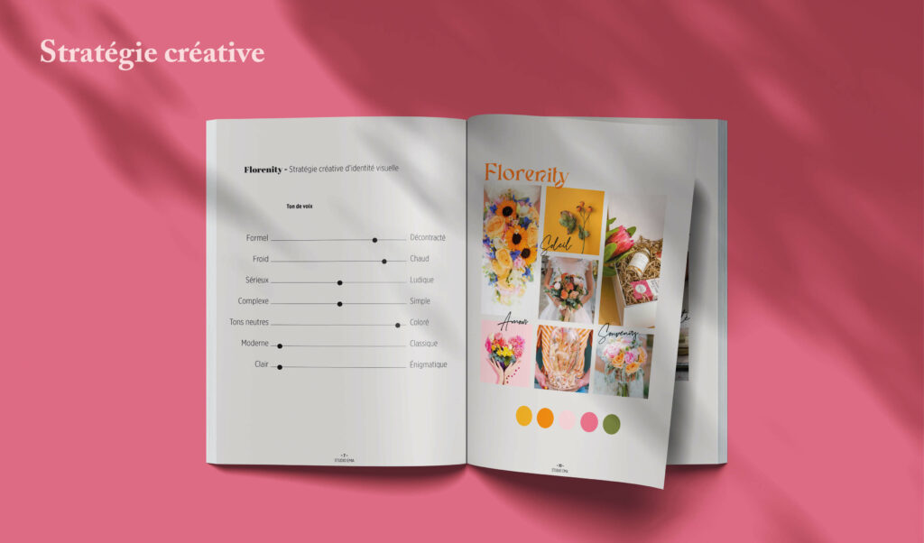 Studio Ema Florenity Les Joyaux purs identité visuelle logo packaging stratégie créative