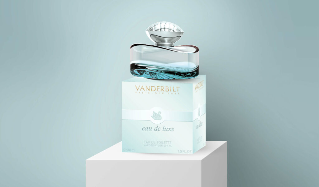 Studio Ema packaging cosmétique parfum Vanderbilt