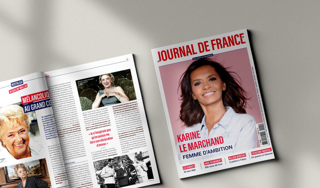 Studio Ema Edition Presse Magazine Journal_de_France_ingrid Chauvin Laurent Mariotte, Sylvie Vartan, Pamela Anderson, Julia Roberts, Vincent Lagaf'