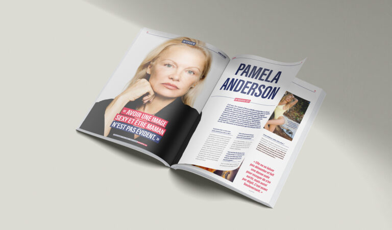 Studio Ema Edition Presse Magazine Journal_de_France_ingrid Chauvin Laurent Mariotte, Sylvie Vartan, Pamela Anderson, Julia Roberts, Vincent Lagaf'