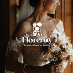 Logo identité visuelle Florenity les joyaux purs fleurs séchées souvenirs mariage livret packaging